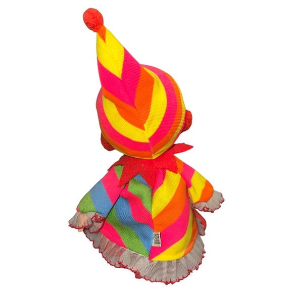 Vintage Musical Schmid Clown Doll # 270 Plays Send in the Clowns Waggie 8” Japan - Picture 3 of 7